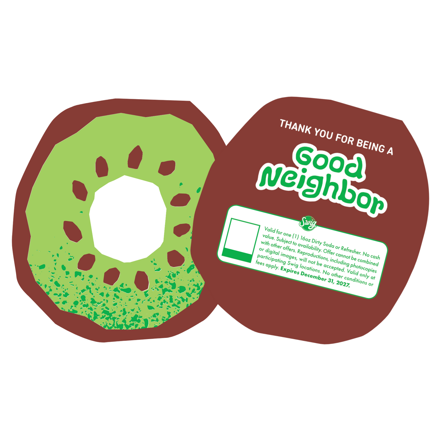 Good Neighbor’s Club Exchange Drink Cards