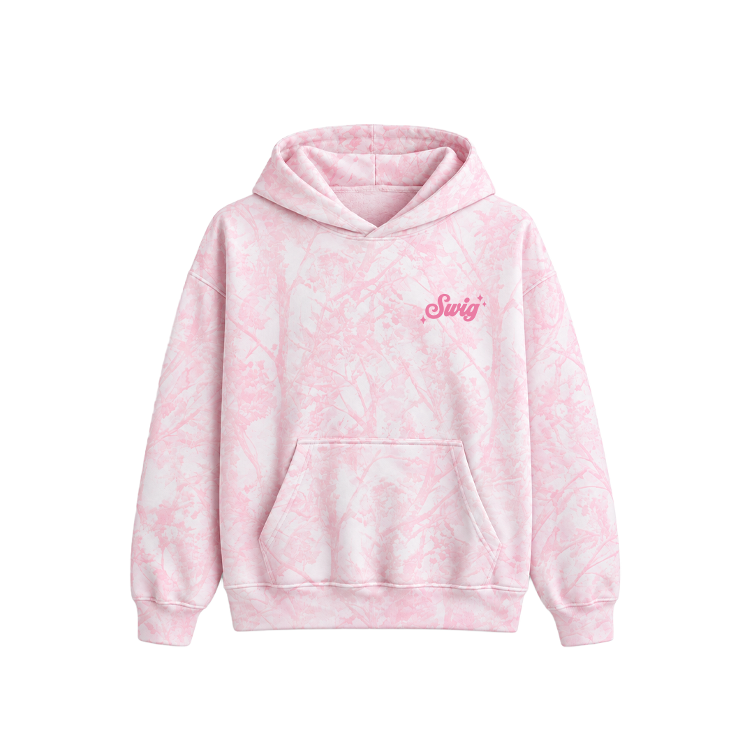 Pink Camo Hoodie