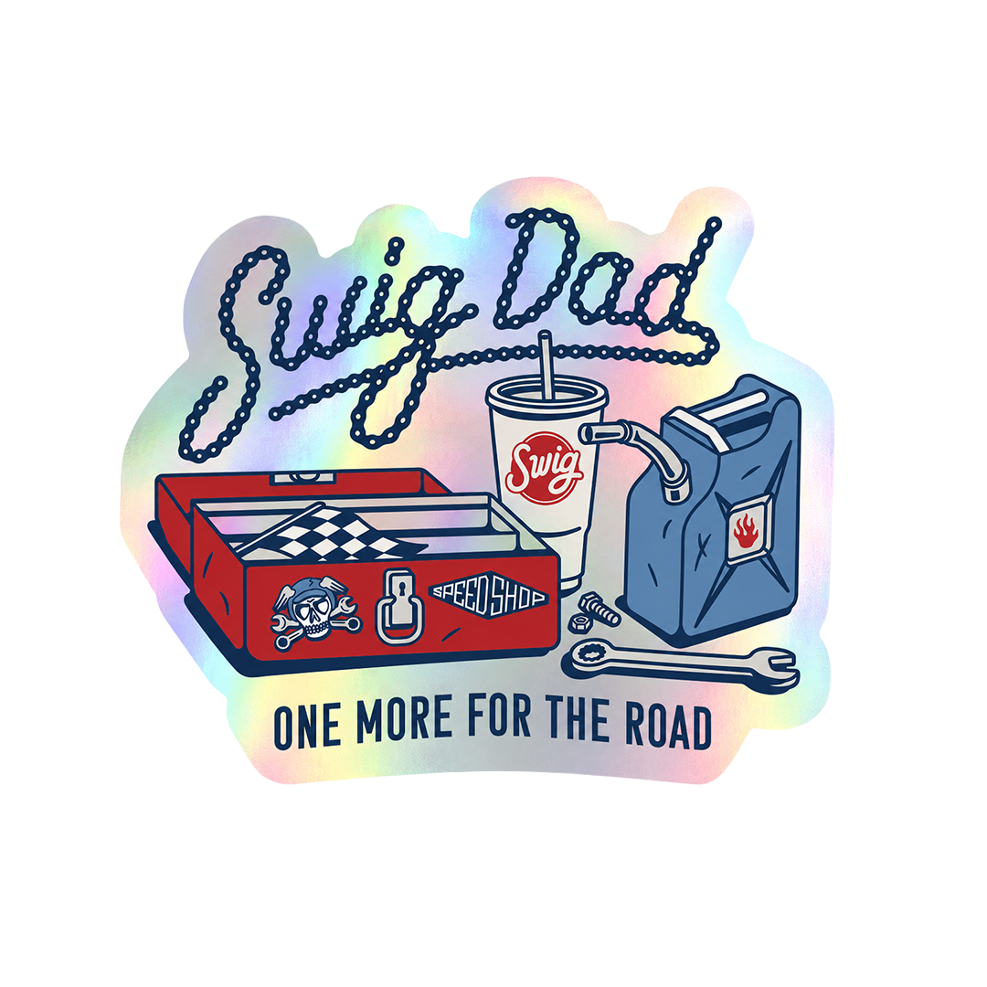 One More For The Road Sticker