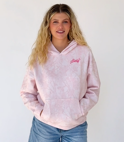 Pink Camo Hoodie